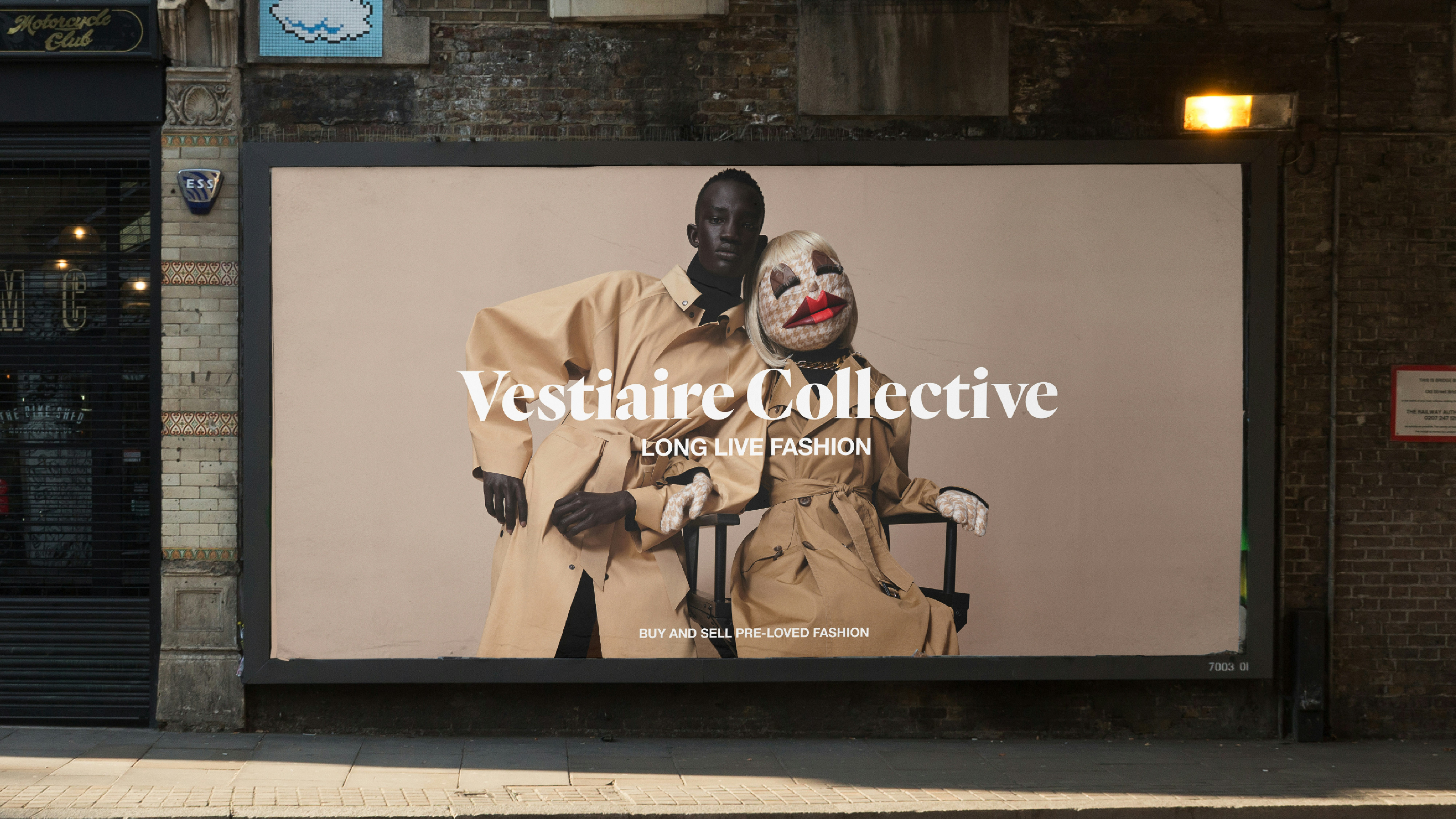 In Droga5's Vestiaire Collective campaign, the clothes become the